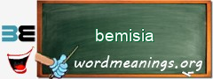 WordMeaning blackboard for bemisia